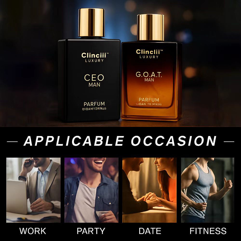 Final 3 Hours: 60%OFFđ„Gentlemenâs Fragrance Set with CEO MAN Perfume & G.O.A.T MAN Aroma