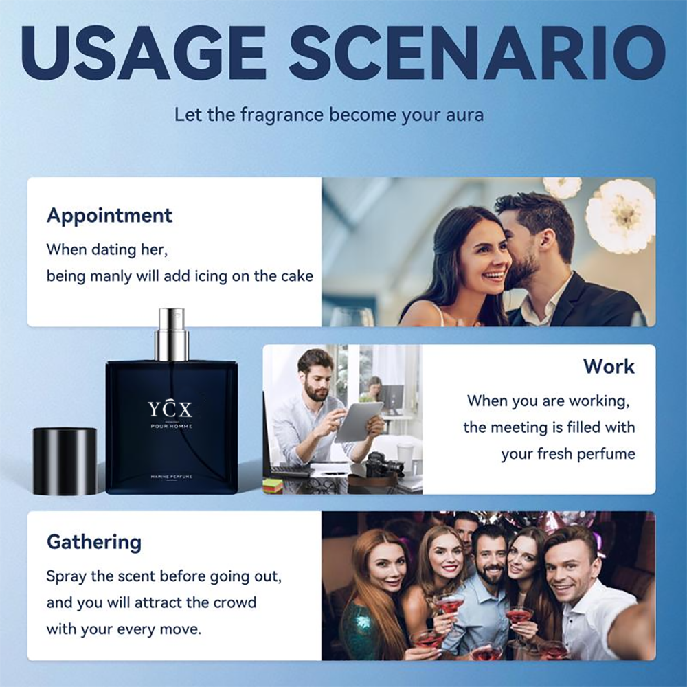 Final 3 Hours: 60%OFFđ„Gentlemenâs Fragrance Set with Marine Perfume & Club Gentâs Aroma