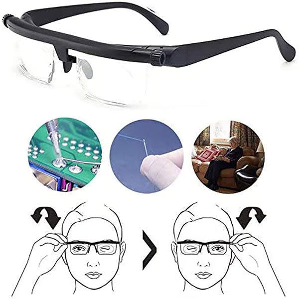 Adjustable Focus Glasses for Near and Far Sight š„Final 3 hours 60% off