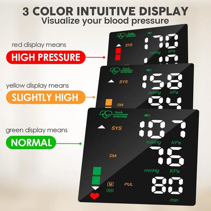 Final 3 Hours: 60%OFF🔥Wrist Blood Pressure Monitor – LED Touch Screen & Adjustable Fit
