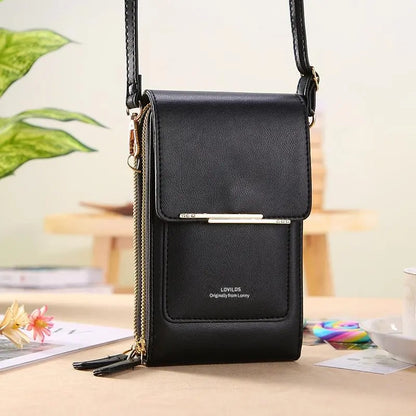 🔥Final 3 Hours: 60% OFF LOVILDS™2026 Trendy Minimalist Elegant Women's Touchscreen Crossbody Phone Wallet