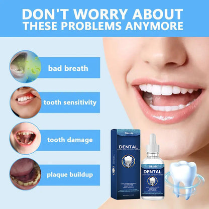 Skavix Fluoride-Free Hydroxyapatite Tooth Armor Drops & Enamel Repair, Whitening