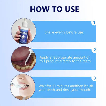 Skavix Fluoride-Free Hydroxyapatite Tooth Armor Drops & Enamel Repair, Whitening